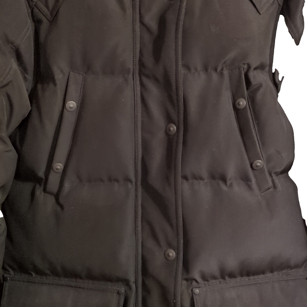 Moose Knuckles Alberta Women’s Parka – Size L, NWT, Black, Goose-Down, Fox Fur - Picture 6 of 16